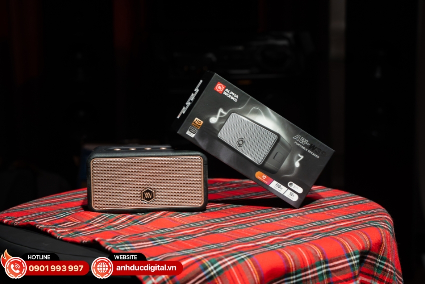 Loa Alpha Works AW-W39 có công suất 35W RMS (60W Peak)