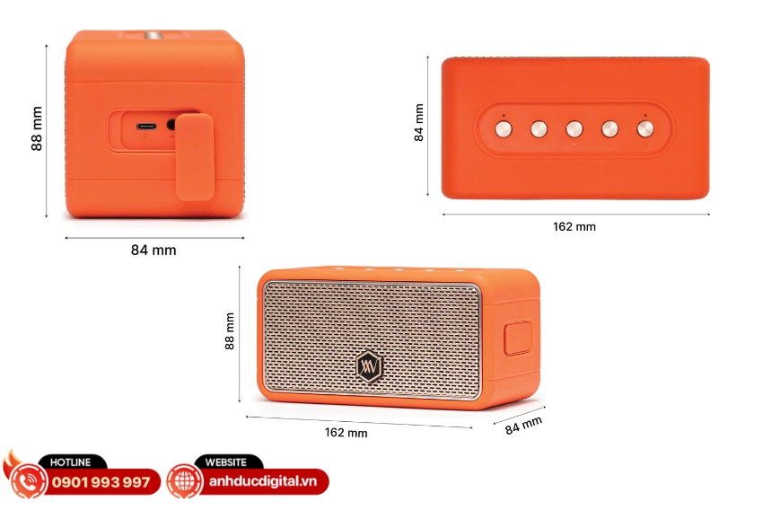 Alpha Works W39 thiết kế gọn nhẹ, đậm chất Retro