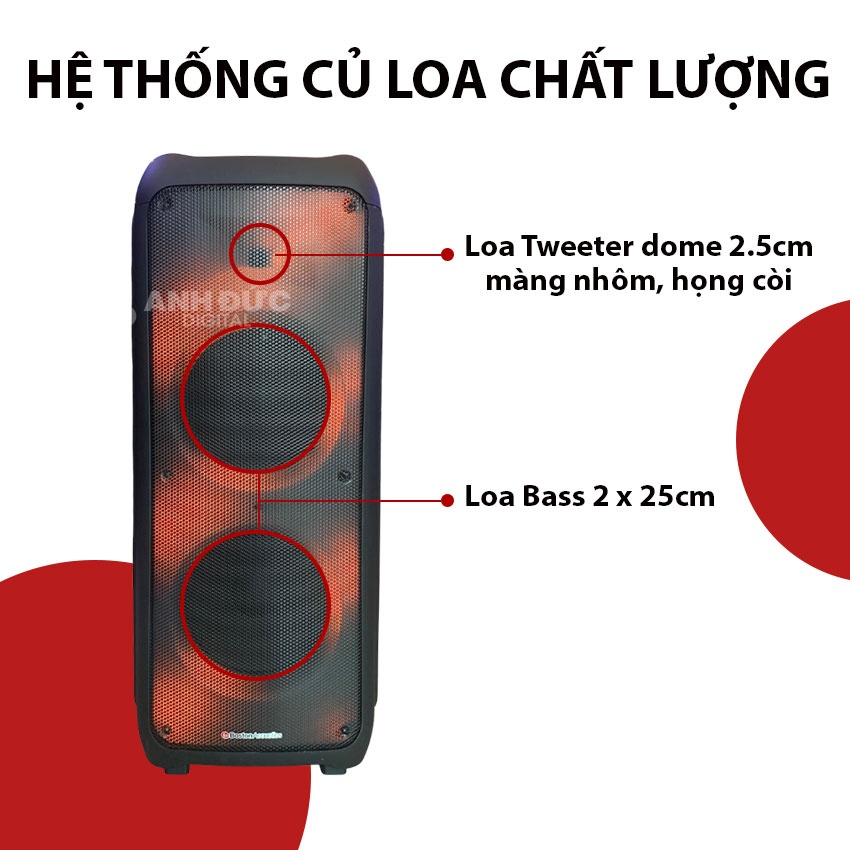 hệ thống củ loa chất lượng 