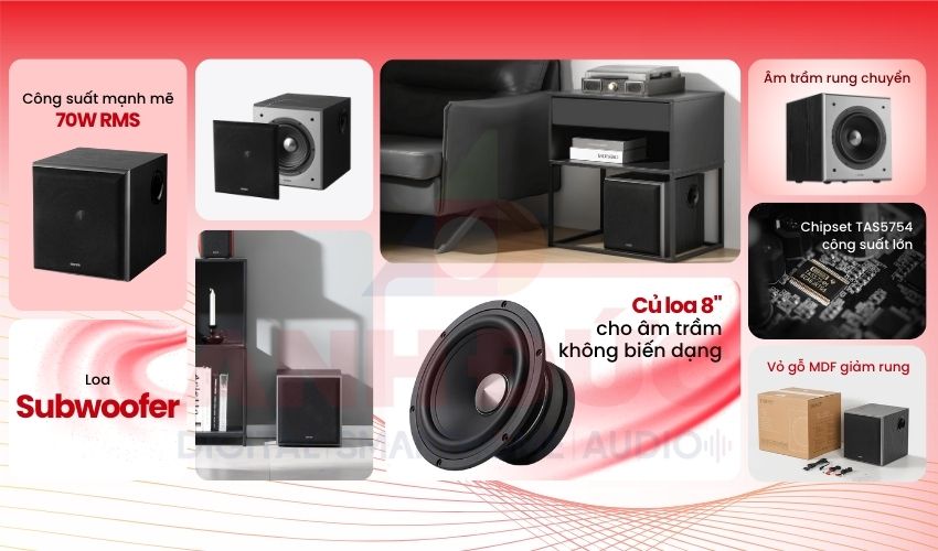 Loa Subwoofer EDIFIER T5 - 17