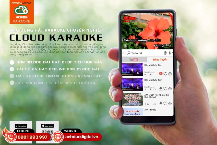 ứng dụng cloud karaoke của cs366 plus