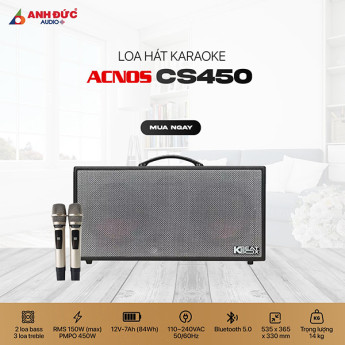 Loa Karaoke Acnos CS450 (Chính Hãng)