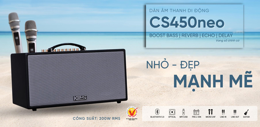 Thiết kế nhỏ gọn, hiện đại