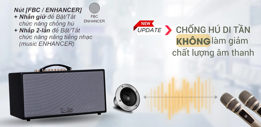 Tính năng chống hú di tần