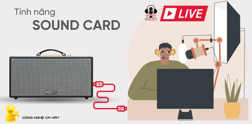 tính năng Sound Card