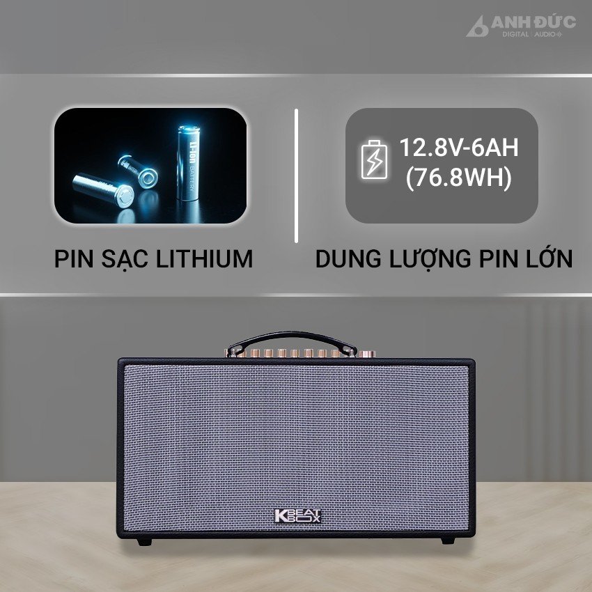 Dung lượng pin lớn