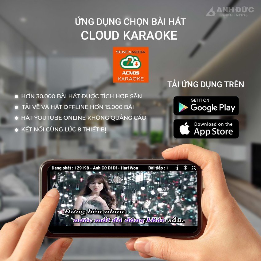 Ứng dụng chọn bài Cloud Karaoke