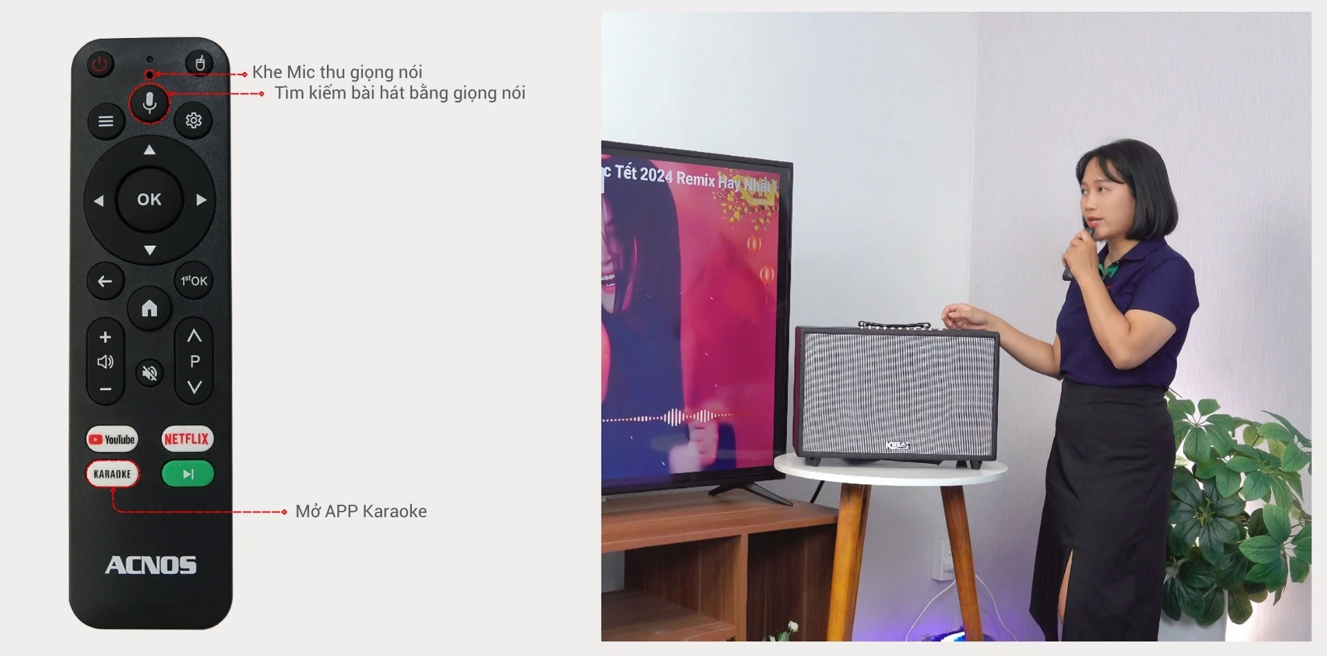 Điều khiển từ xa dễ dàng 