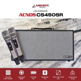 Loa Karaoke Acnos CS450SR (Chính Hãng)