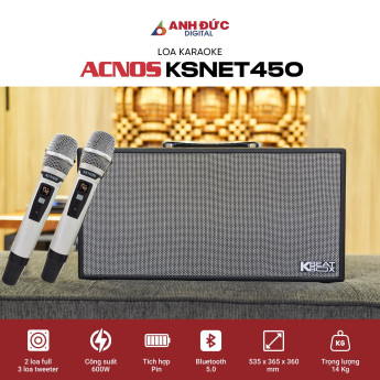 Loa Karaoke Acnos KSNET450 (Chính Hãng)