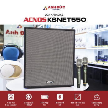 Loa Karaoke Acnos KSNET550 (Chính Hãng)