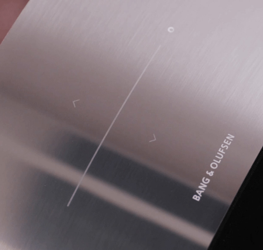 Loa B&O Beosound Edge Brass + Cover Parisian Night + Floor Stand