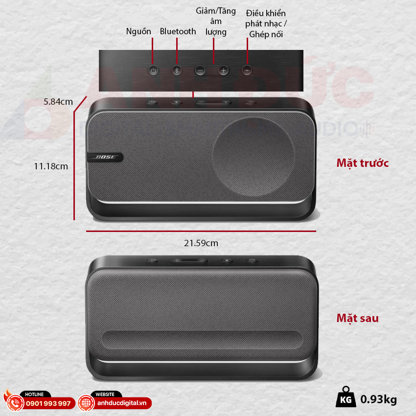 Loa Bose SoundLink Home Bluetooth Speaker tong quan