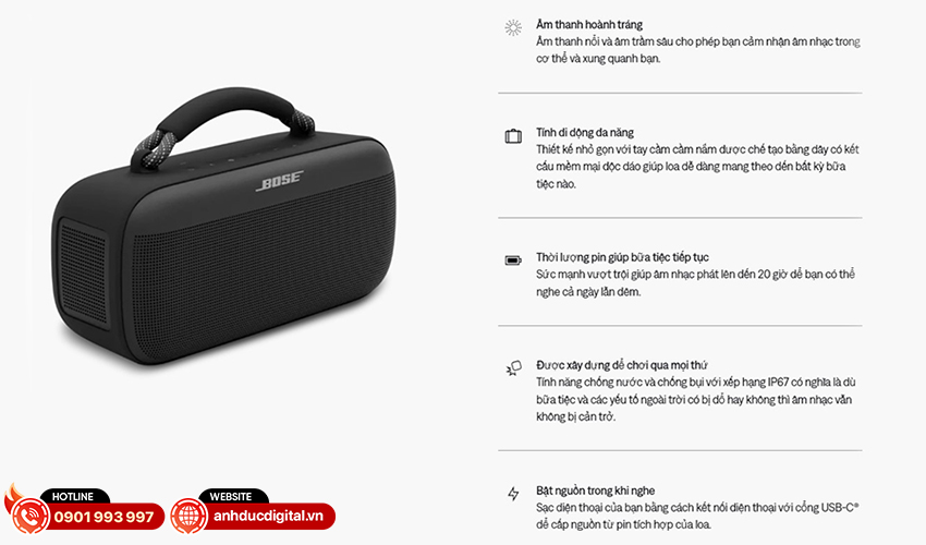 Loa Bose SoundLink Max 30