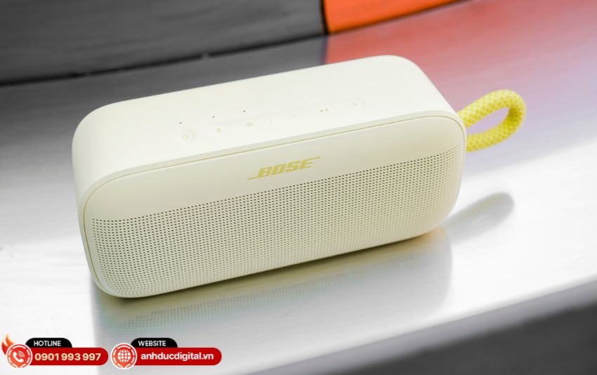 SoundLink Plus tạo ra âm trầm mạnh mẽ