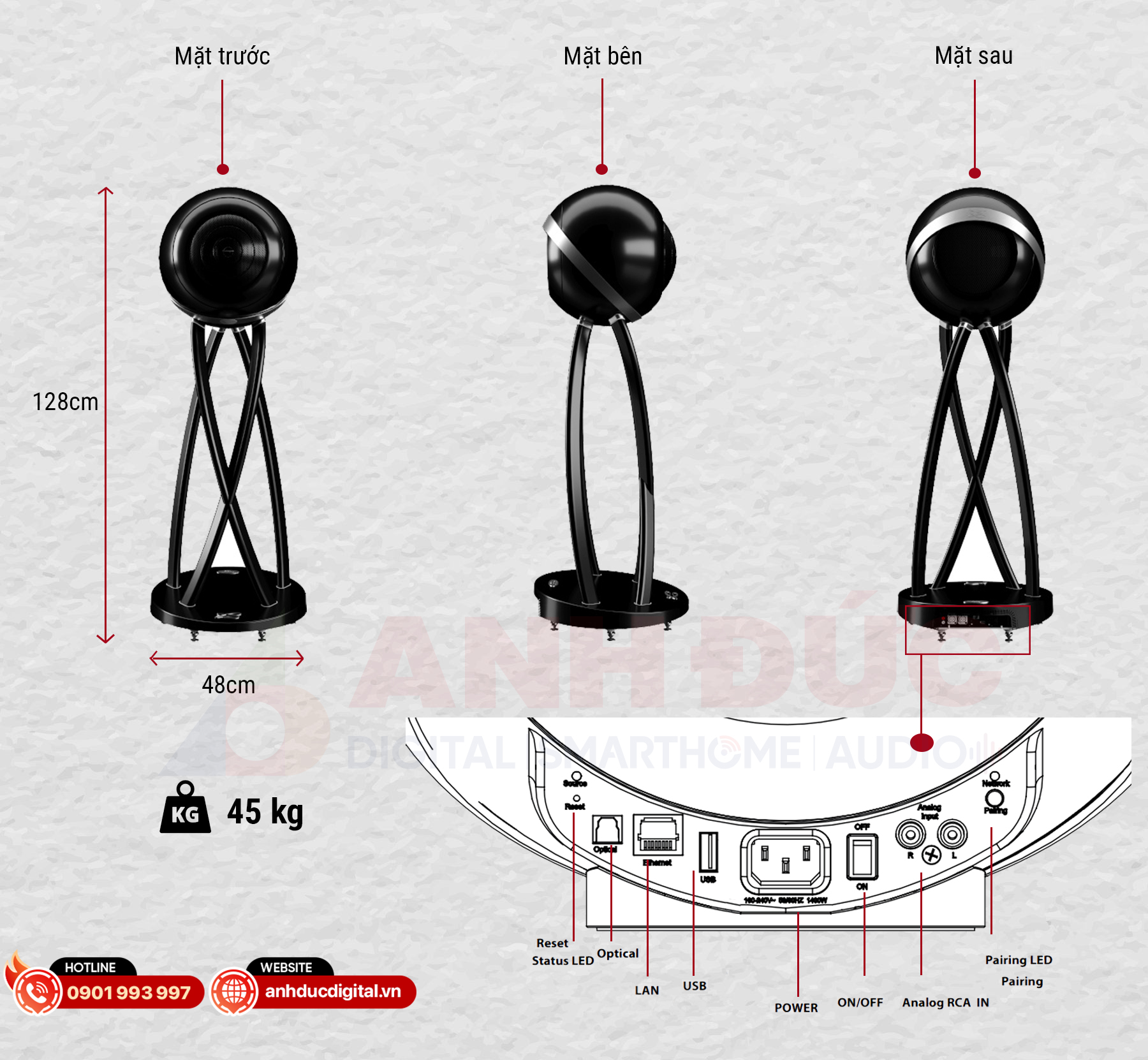 Loa Cabasse The Pearl Pelegrina tổng quan 4