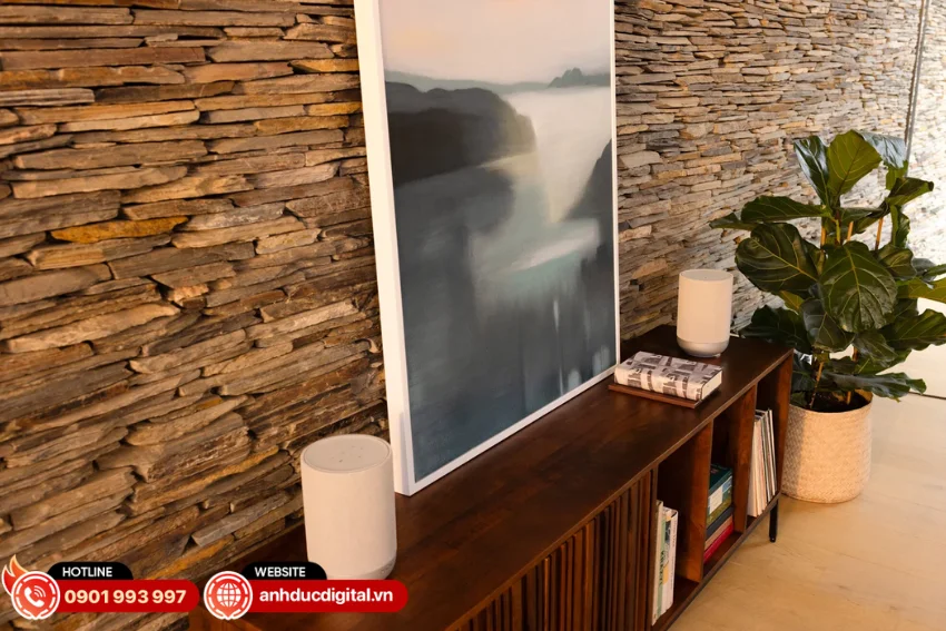 Loa Denon Home 200 cho phép ghép đôi hai loa để tạo thành hệ thống stereo