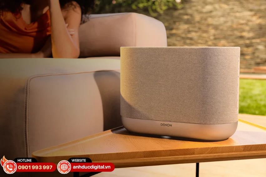 Denon Home 400 sở hữu thiết kế tối giản nhưng tinh tế