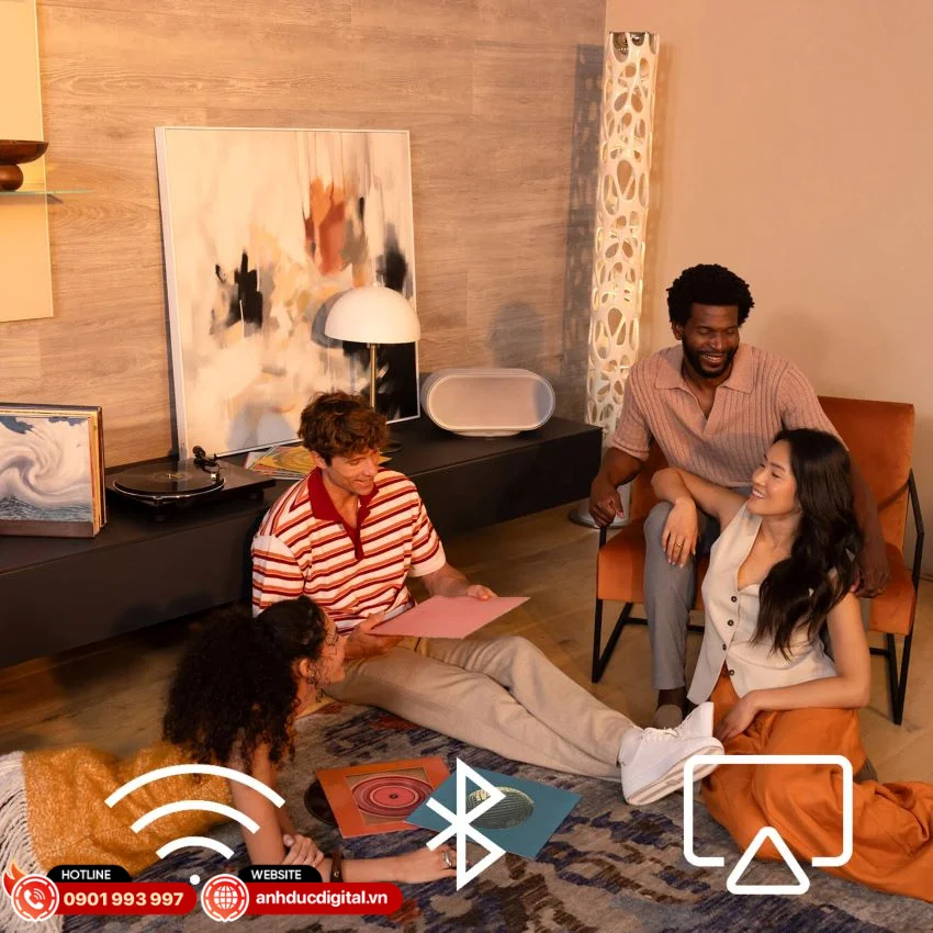 Denon Home 600 cung cấp đa dạng phương thức kết nối không dây