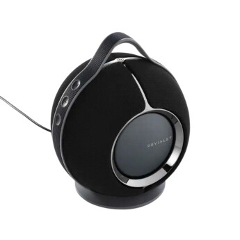Loa Devialet Mania | Deep Black | Đế sạc (Chính Hãng)
