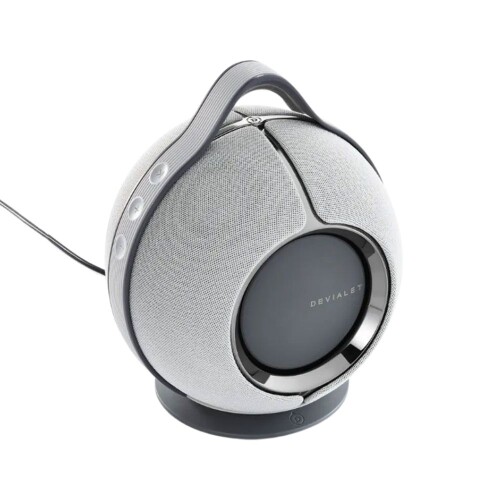 Loa Devialet Mania | Light Grey | Đế sạc (Chính Hãng)