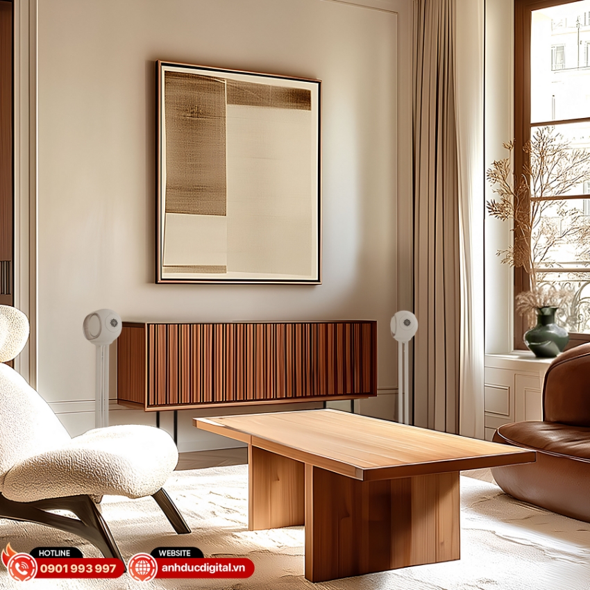 loa Devialet Phantom Ultimate 98dB đạt ngưỡng âm lượng lên đến 98 dB SPL