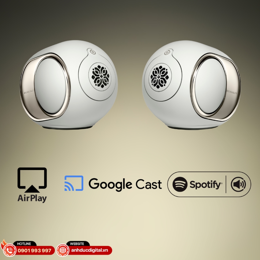 Loa Devialet Phantom Ultimate 98dB hỗ trợ đa dạng nền tảng