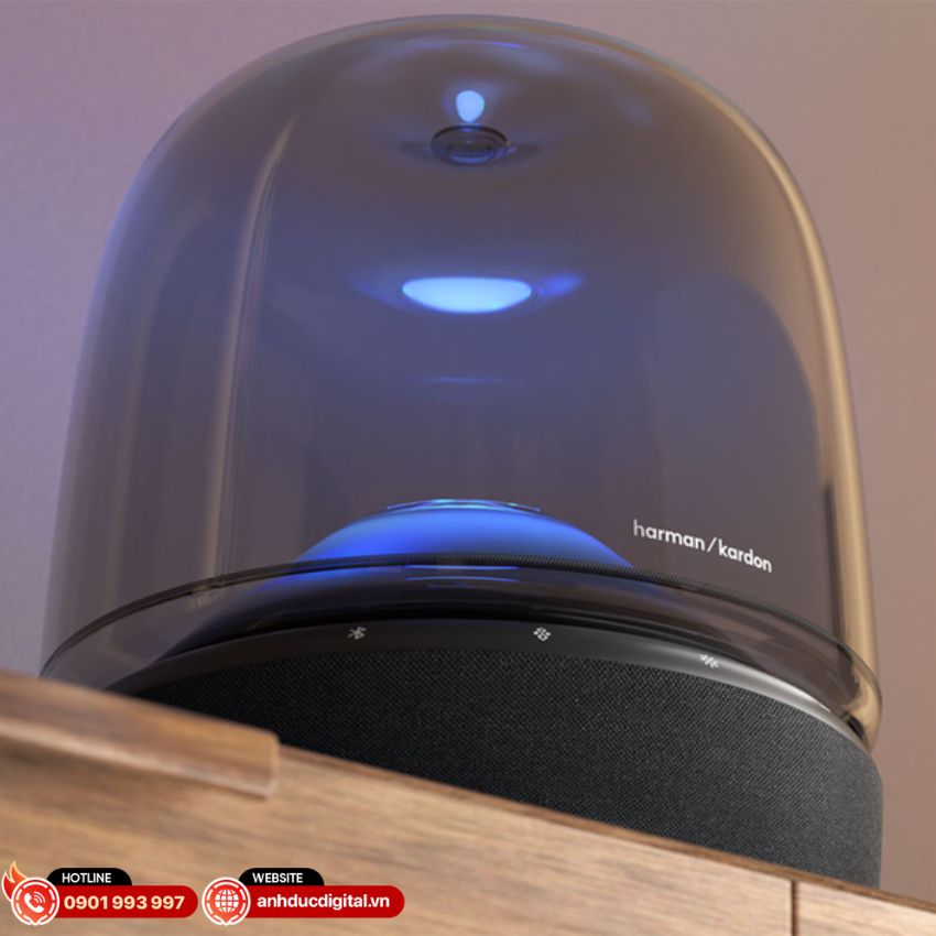 Ứng dụng Harman Kardon One điều chỉnh âm thanh và ánh sáng trên Aura Studio 5