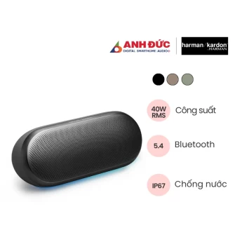 Loa Harman Kardon Luna 2 | Black (Chính hãng)