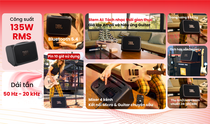 Loa JBL BandBox Trio