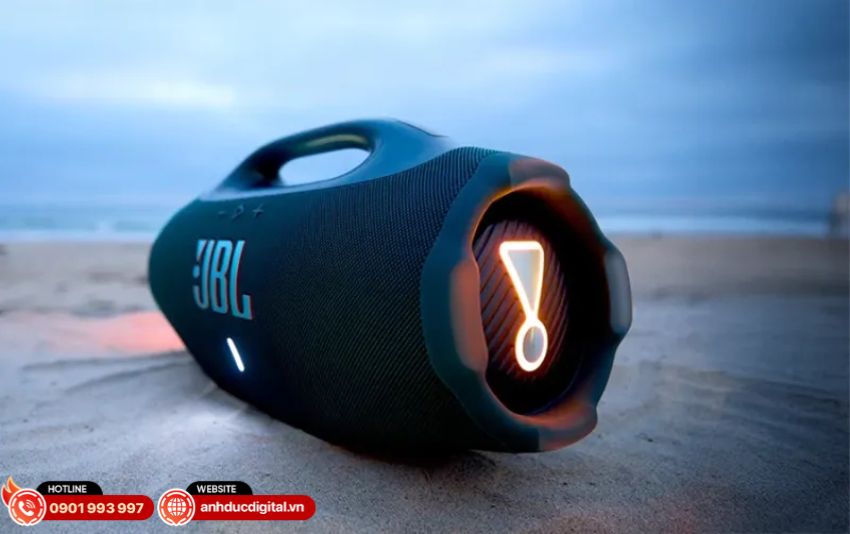 Thời lượng loa Boombox4 kéo dài tới 34 giờ
