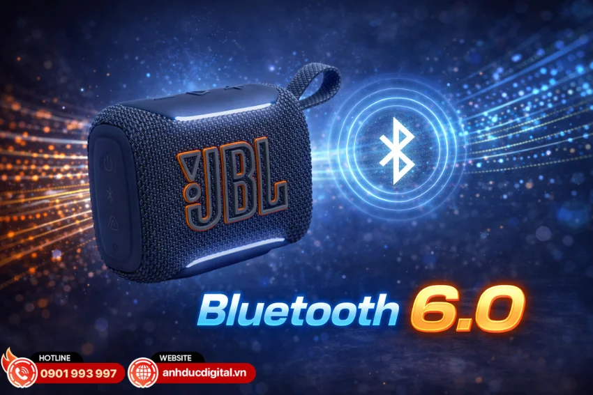 JBL Go 5 trang bị Bluetooth 6.0