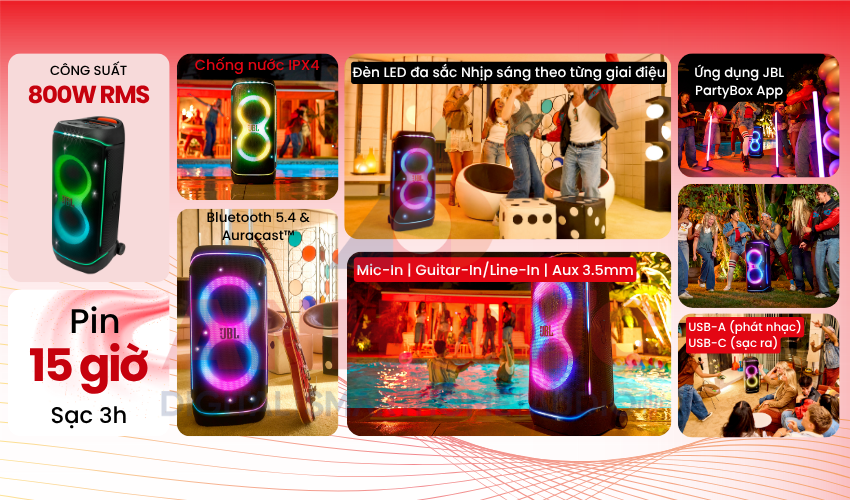 Loa JBL PartyBox 720 chính hãng