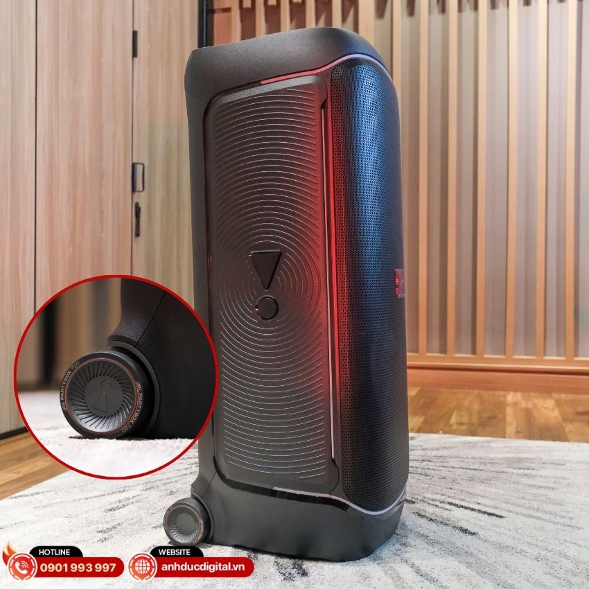 Loa được chế tạo từ vật liệu nhựa tái chế thân thiện môi trường