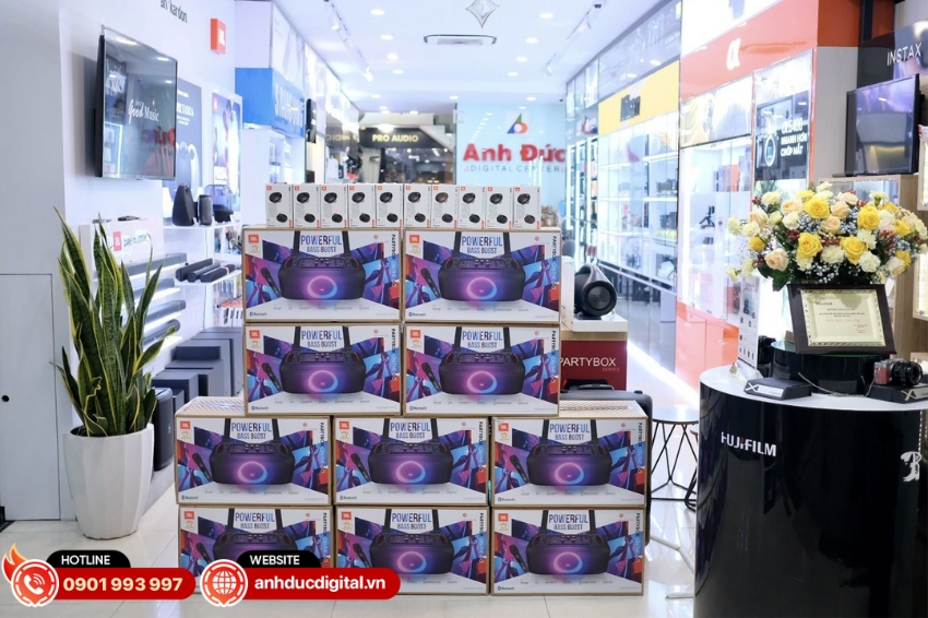 Mua JBL PartyBox On The Go 2 chính hãng tại Anh Đức Digital