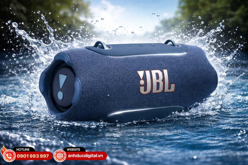 JBL Xtreme 5 được thiết kế với độ bền cao, đạt chuẩn chống nước v&agrave; bụi IP68