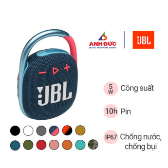 Loa JBL Clip 4 | Black (Chính Hãng)