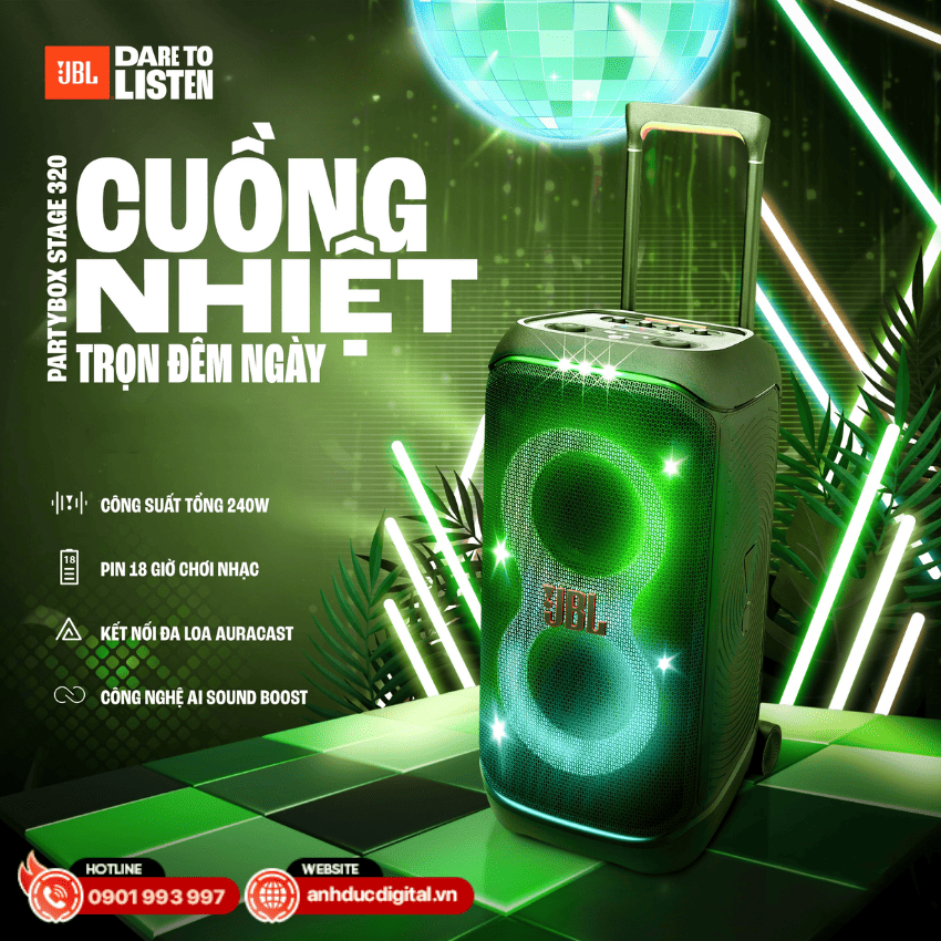 Loa tiệc tùng JBl Club 120
