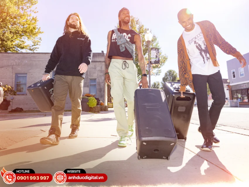 Klipsch Miami sở hữu thiết kế loa k&eacute;o hiện đại, dễ di chuyển