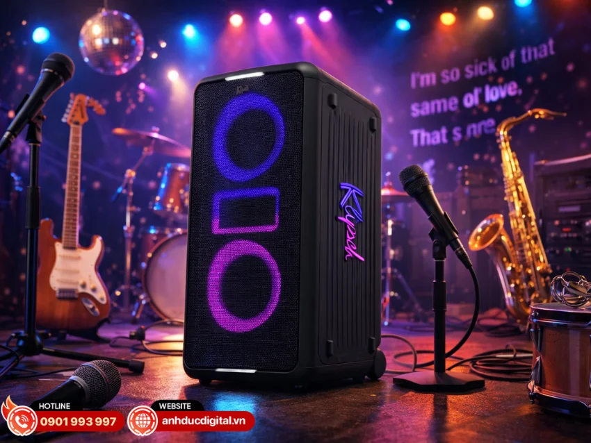 Klipsch Miami hỗ trợ nhiều kết nối gi&uacute;p mở rộng nhu cầu sử dụng