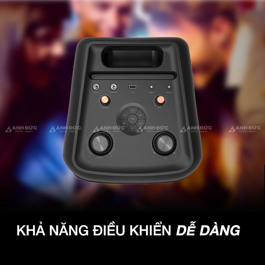 Khả năng điều khiển dễ dàng