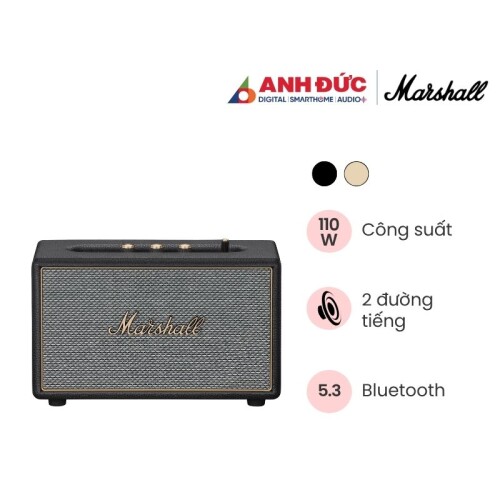 Loa Marshall Acton IV | Black (Chính hãng)