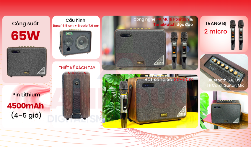 Loa Neko AMK-216 chính hãng