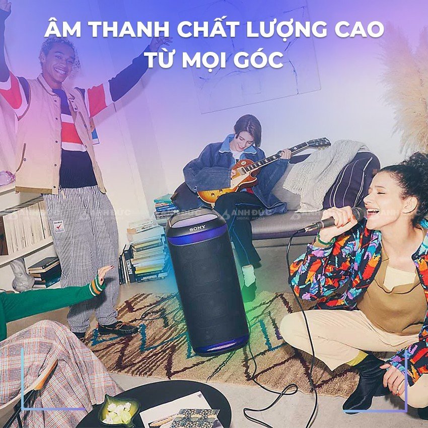Âm thanh chất lượng cao từ mọi góc