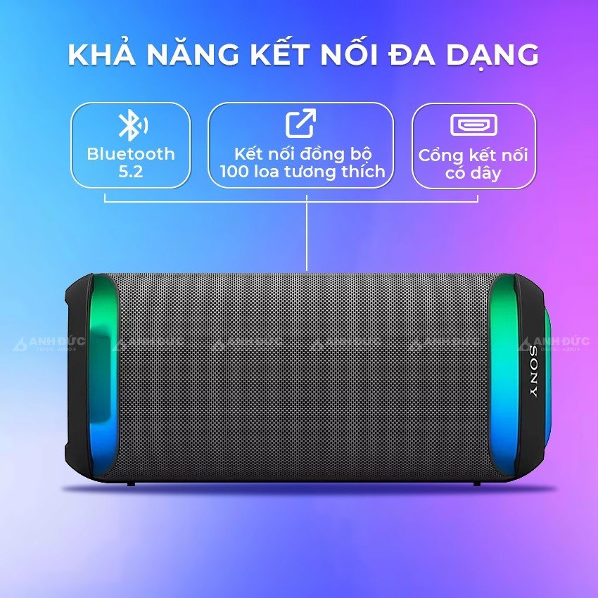 Khả năng kết nối đa dạng