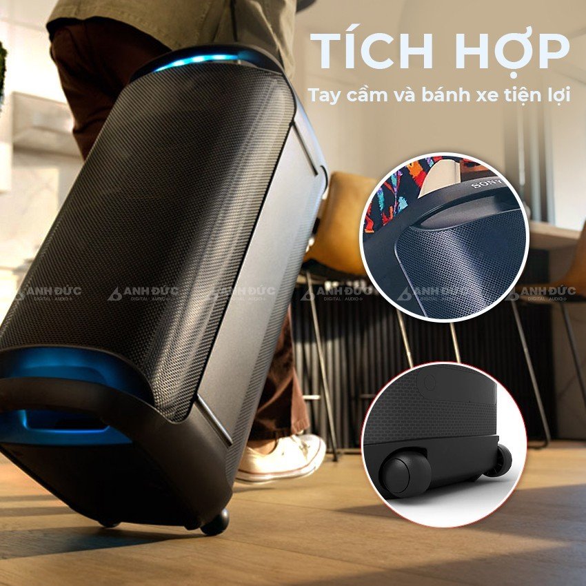 Âm thanh vòm mạnh mẽ bao trùm cả không gian