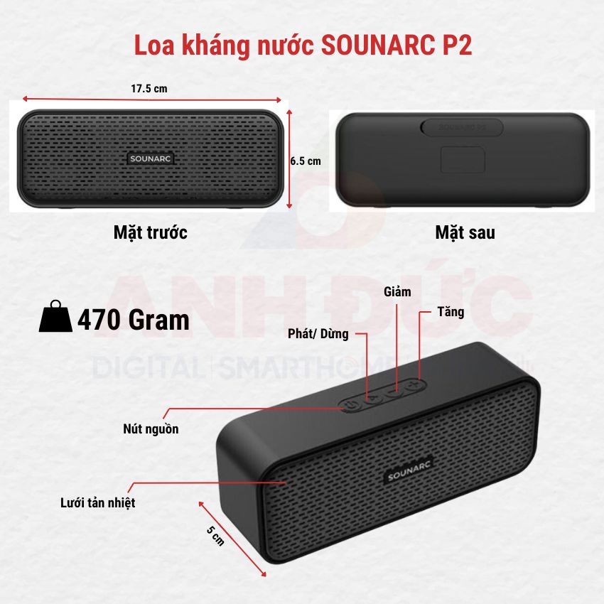 Loa kháng nước SOUNARC P2