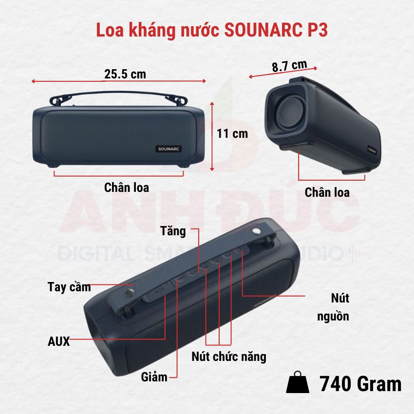 Loa kháng nước SOUNARC P3