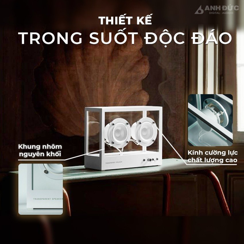 Thiết kế trong suốt độc đáo