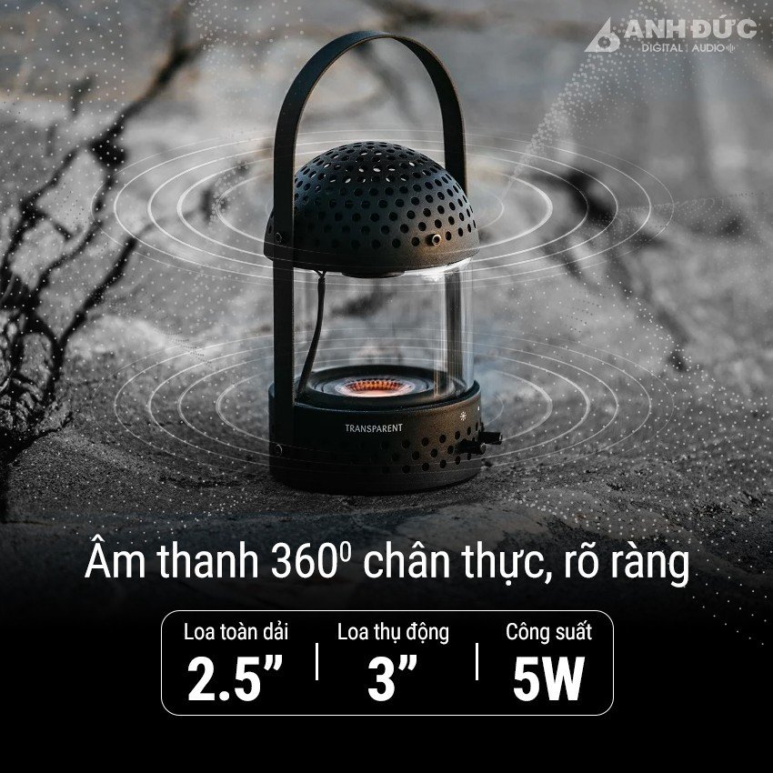 Âm thanh 360 độ chân thực, rõ ràng